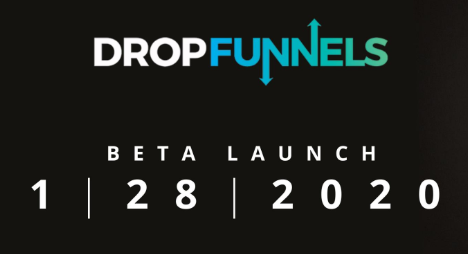 DropFunnels Beta Launch Logo